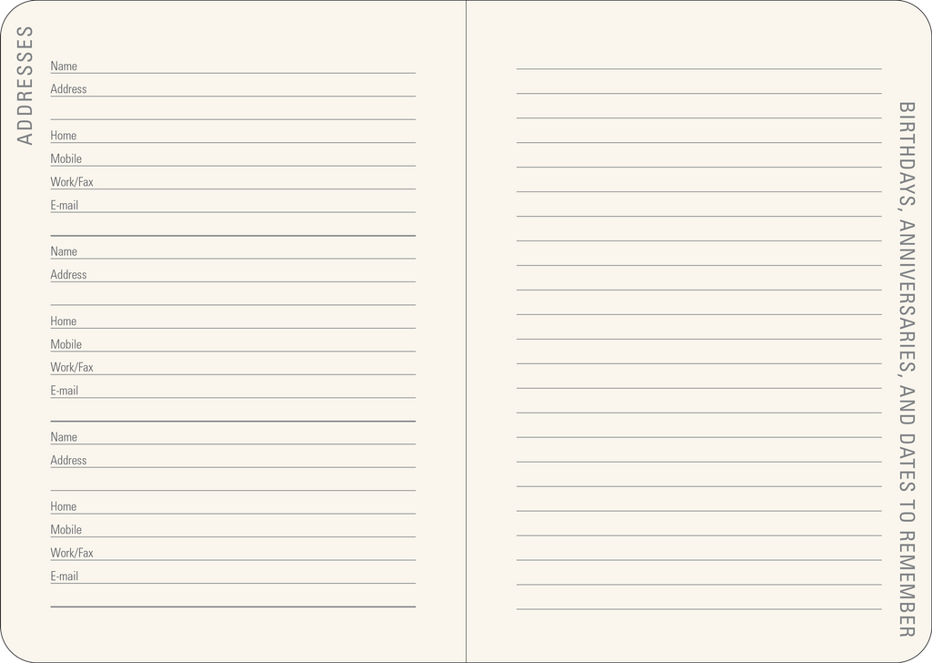 2026 Smarty Cats Weekly Planner