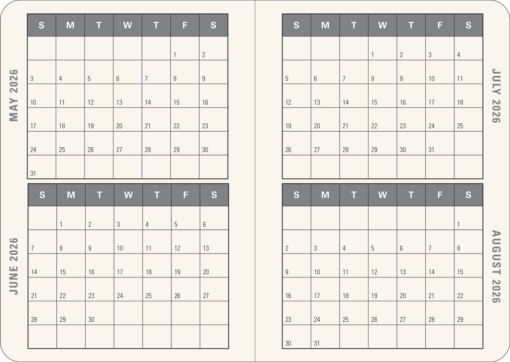 2026 Smarty Cats Weekly Planner