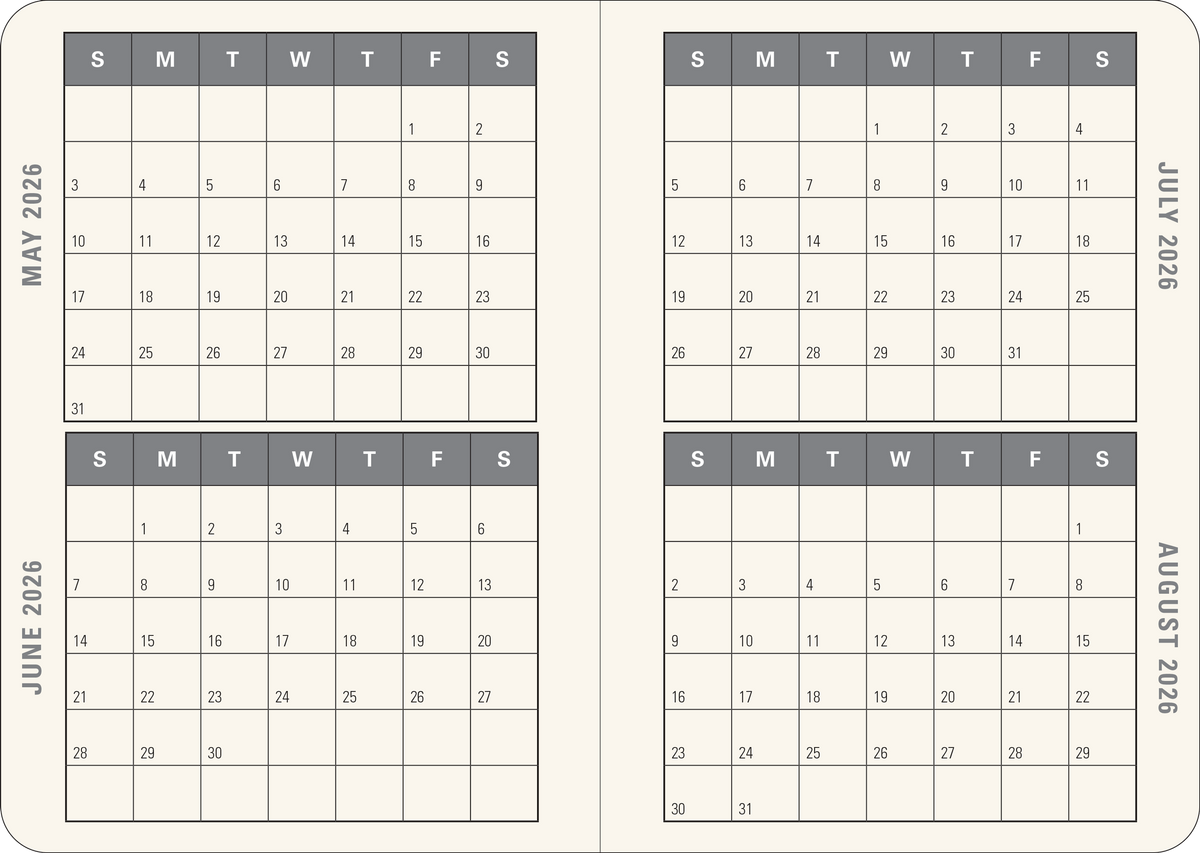 2026 Smarty Cats Weekly Planner