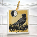 Crow Swedish Dishcloth