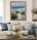 Even The Winds And Sea Obey Him Wall Art – Coastal Scripture Matthew 8:27 Decor (SB233)