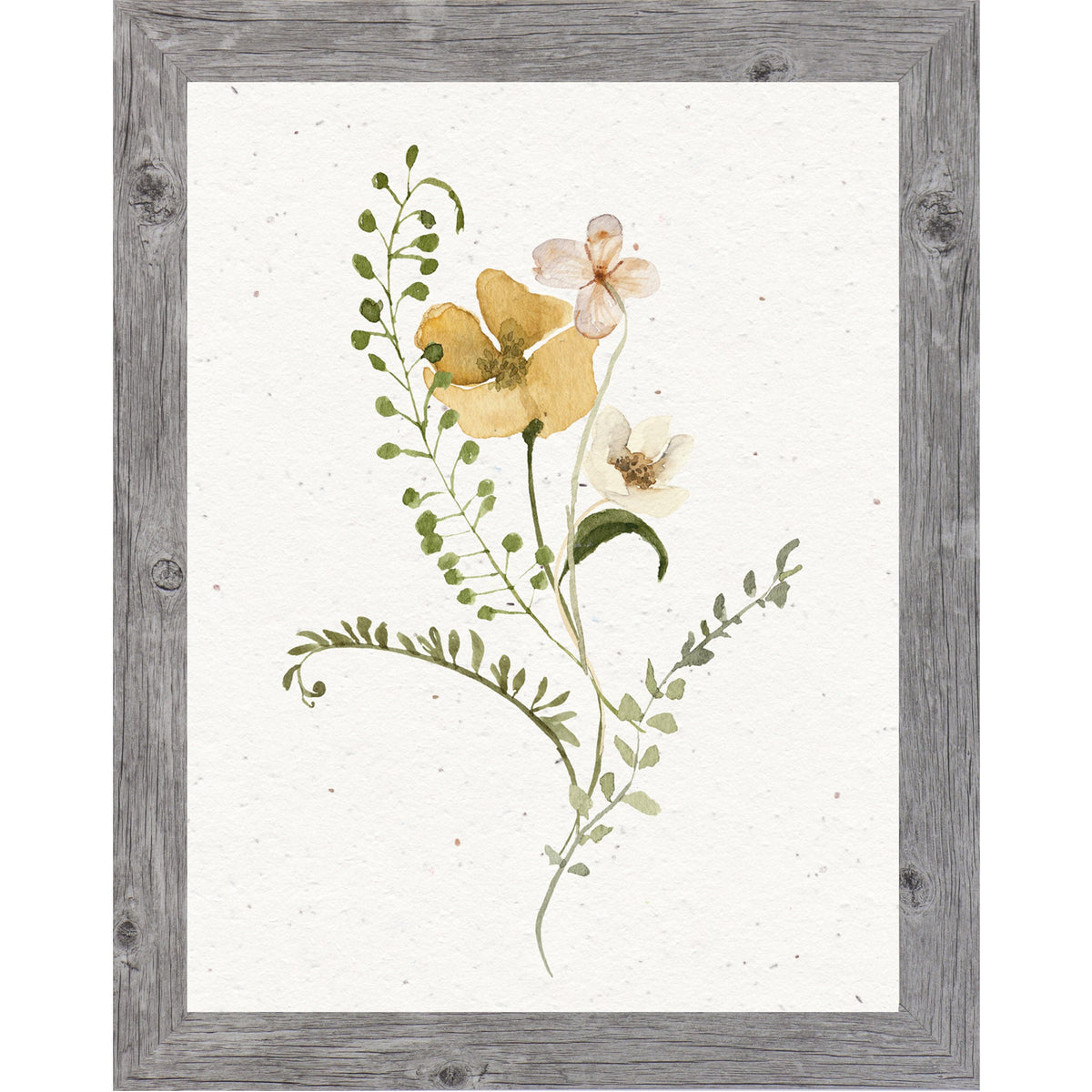 Single Wildflower Wall Art – Minimal Botanical Floral Print | SB130